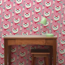 Repositionable Wallpaper - Snow Friends Repositionable Wallpaper - Snow Friends